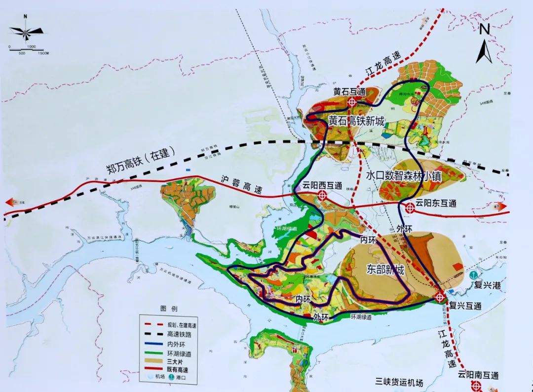 云阳北部新区规划图解图片